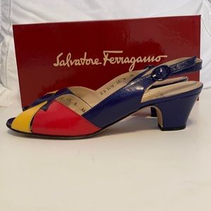 Salvatore Ferragamo Bahamas sandals 9 narrow